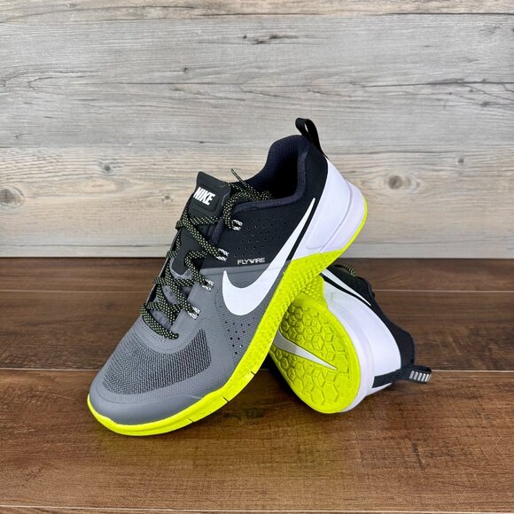 Nike Metcon 1 OG Mens Size 11 Dark Grey Volt Black White FQ1854 003